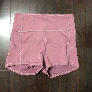 Mauve Lululemon Athletica In Movement Short Everlux 2.5”